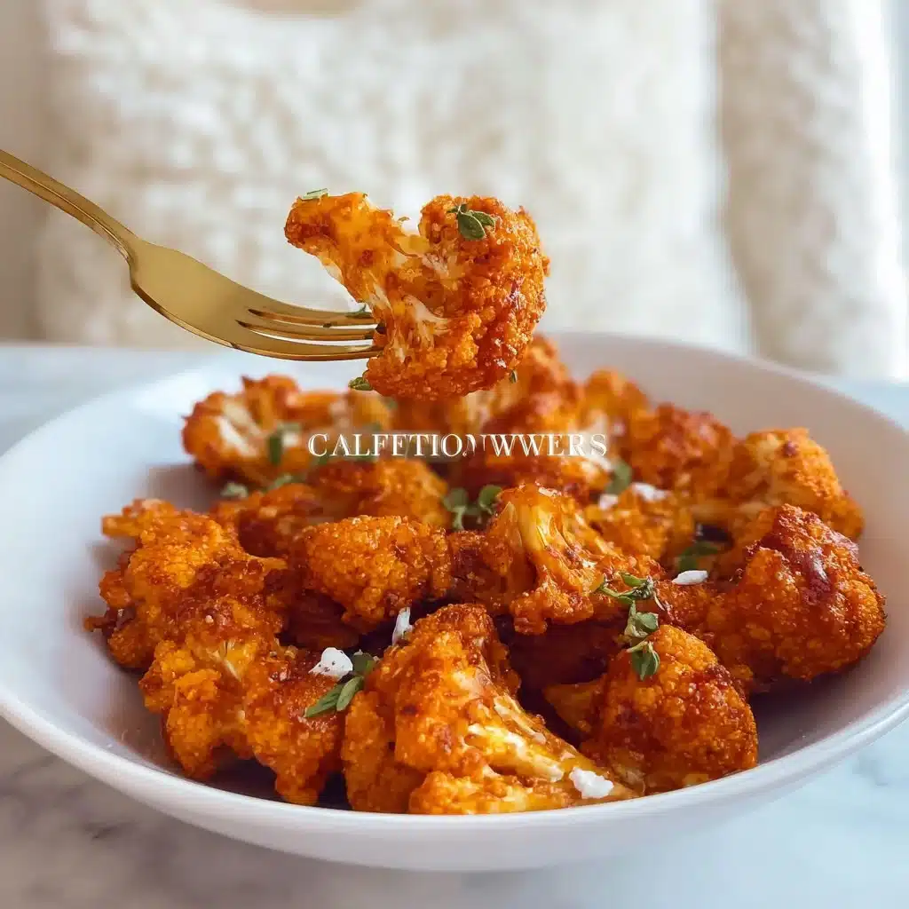 Air Fried Cauliflower Buffalo Wings
