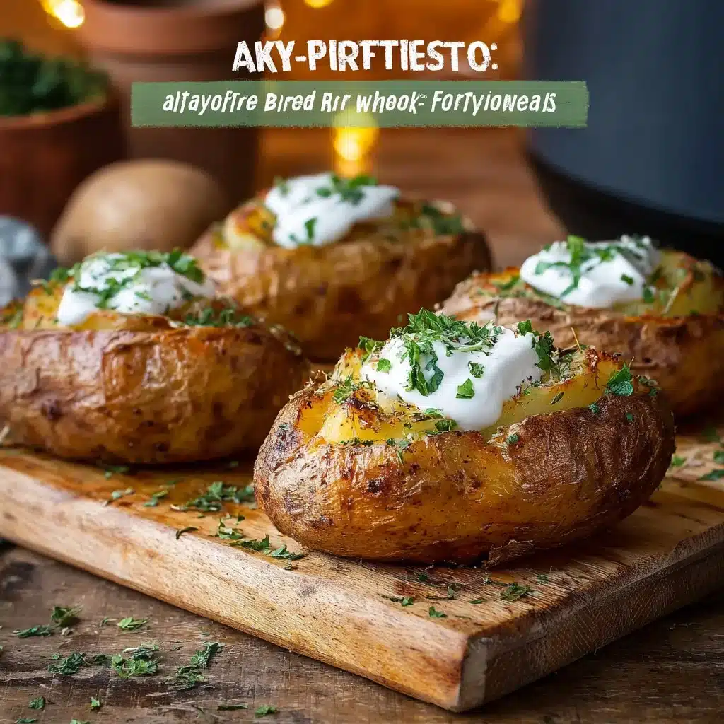 Air Fryer Baked Potato Recipes UK [Video]