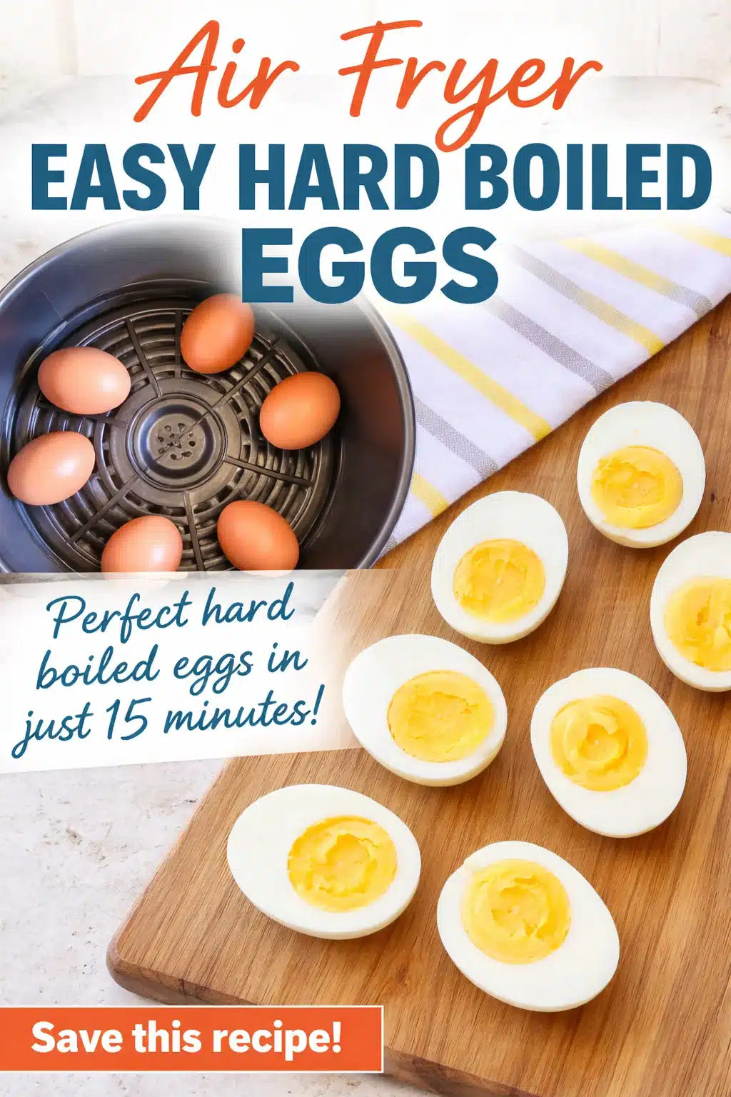 Air Fryer Easy Hard Boiled Eggs | Healthy Air Fryer Recipes, Easy Air Fryer Recipes, Air Fryer Recipes