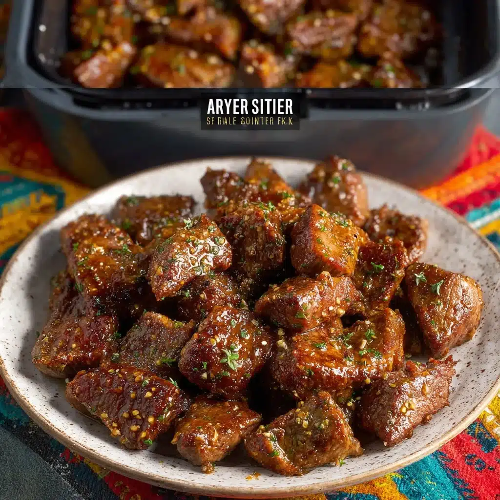 Air Fryer Garlic Butter Steak Bites Recipe - Quick and Delicious 9 Air Fryer Garlic Butter Steak Bites