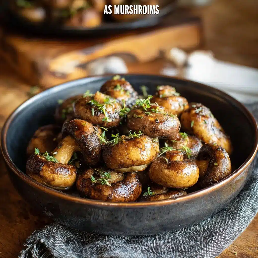 Air Fryer Garlic Mushrooms Recipe – Quick and Delicious 8 Air Fryer Garlic Mushrooms