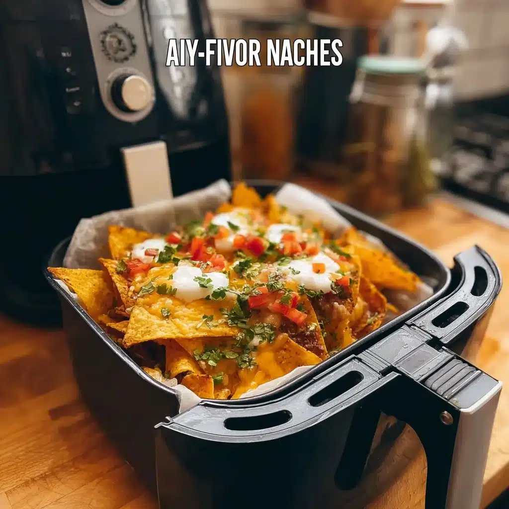Air Fryer Nachos