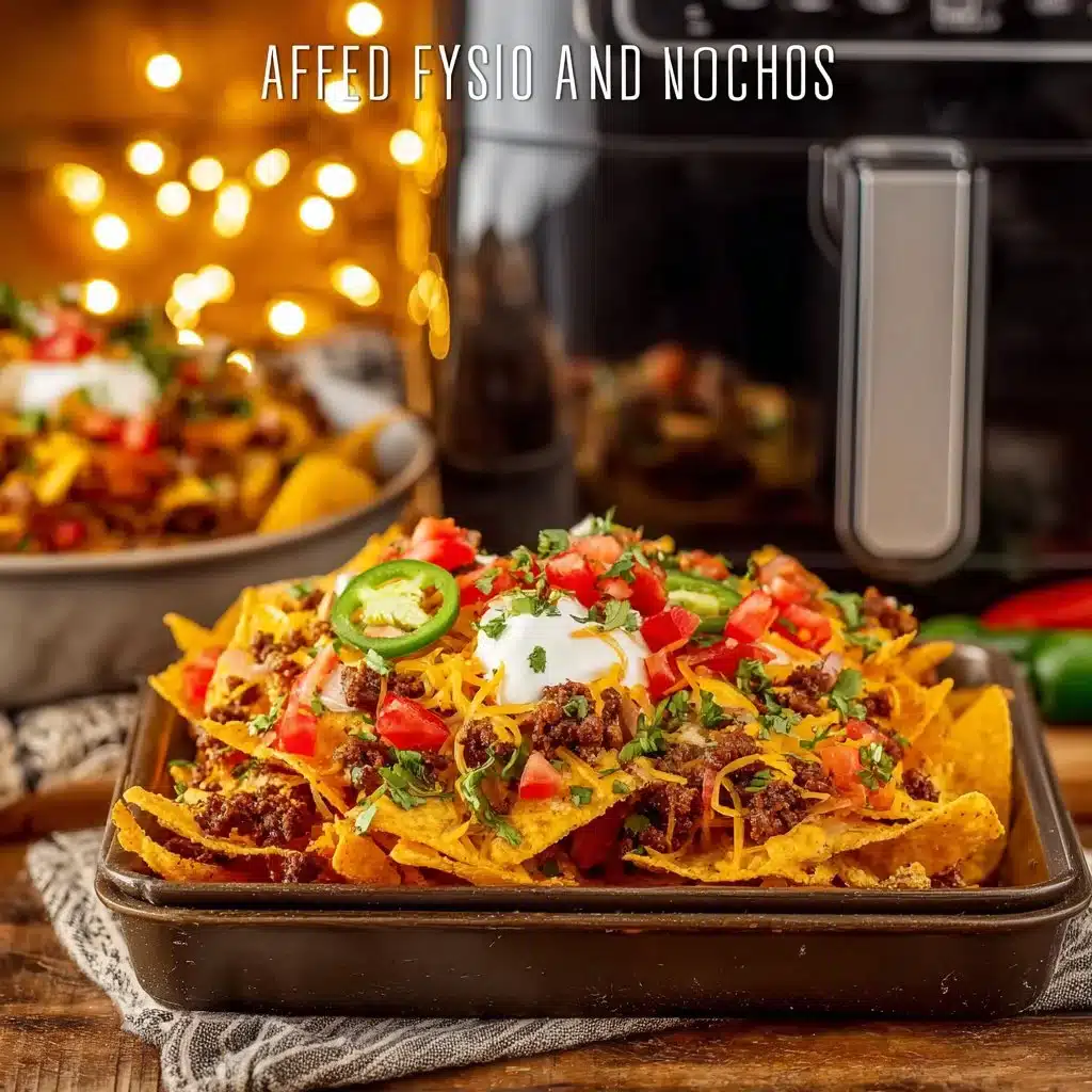Air Fryer Nachos