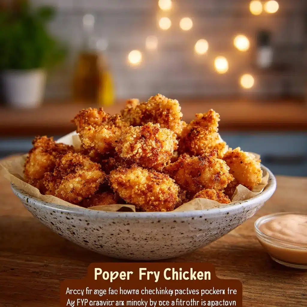 Air Fryer Popcorn Chicken