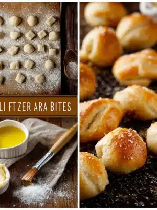 Air Fryer Pretzel Bites Recipe That Everyone Will Love 2 Crispy and soft Air Fryer Pretzel Bites served with dipping sauce