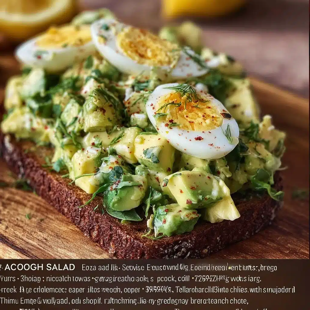 Avocado Egg Salad