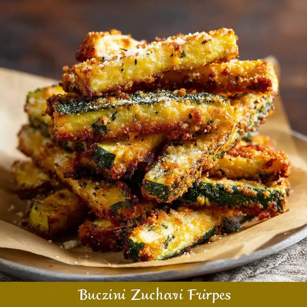 Baked Parmesan Zucchini Fries