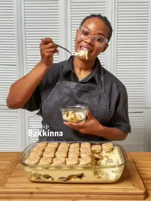 Delicious banana pudding layered with red velvet cake for a unique dessert twist