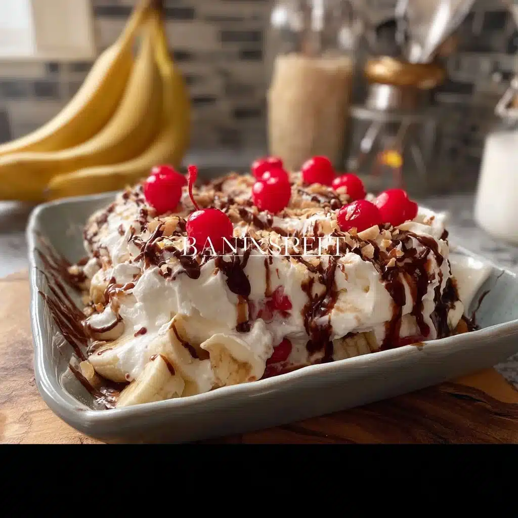 Banana Split Dessert