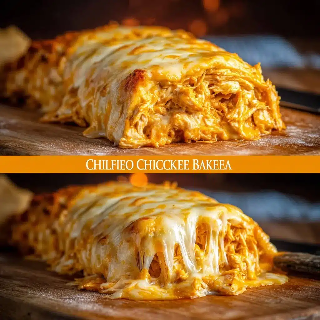 Buffalo Chicken Cheese Bake