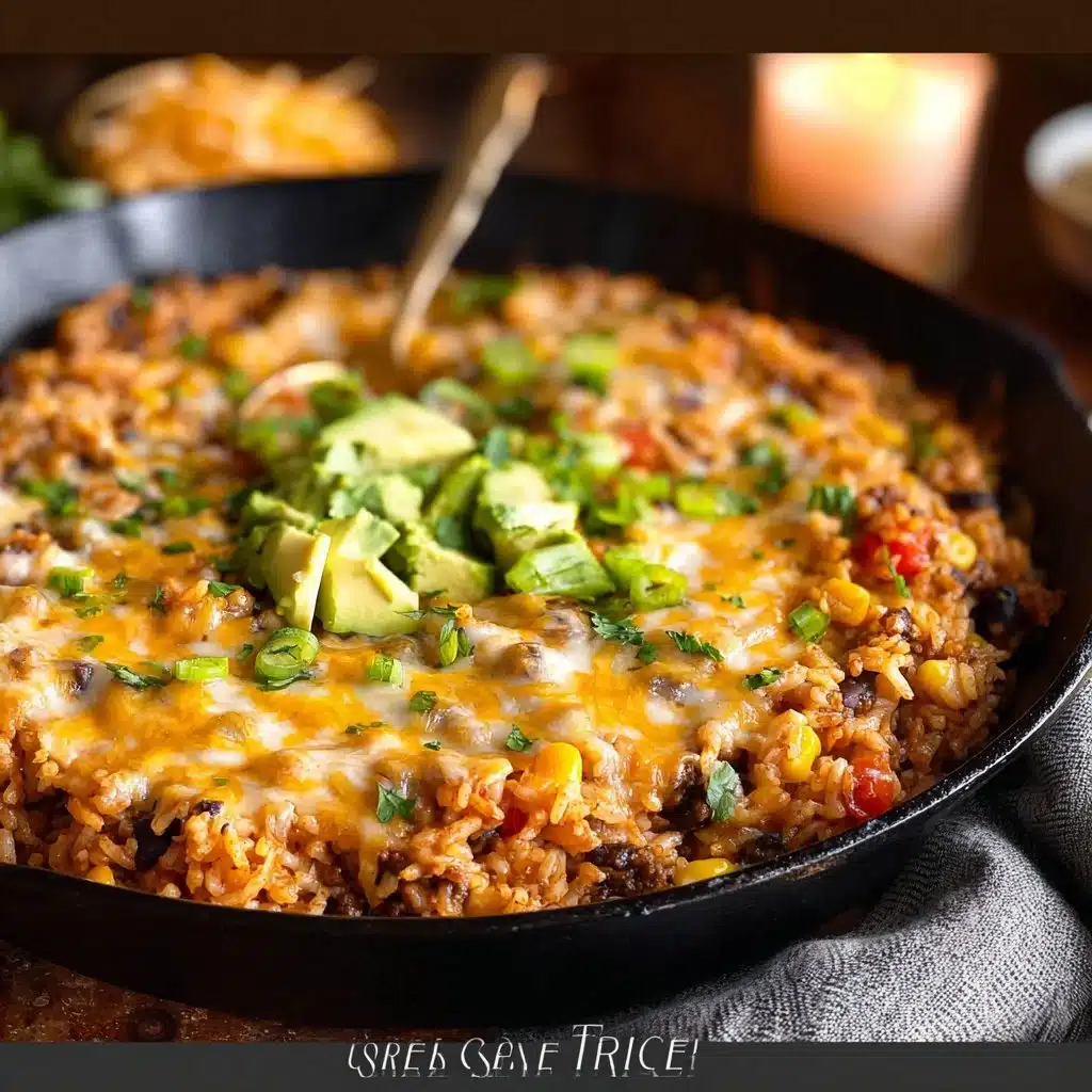 Cheesy Taco Rice Skillet - A Flavorful, Easy Recipe 10 Cheesy Taco Rice Skillet