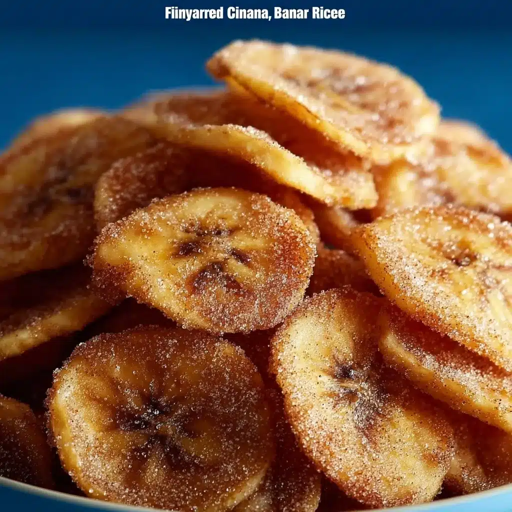 Cinnamon-Sugar Air Fryer Banana Chips