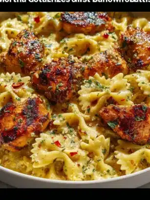Creamy Garlic Chicken Recipe: Easy & Delicious Comfort Food 3 Delicious creamy garlic chicken served on a plate with herbs