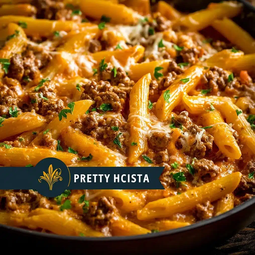 Creamy High Protein Beef Pasta