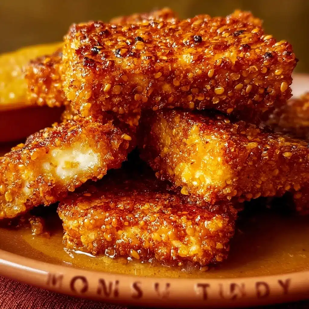 Crispy Baked Honey Mustard Tofu Tenders