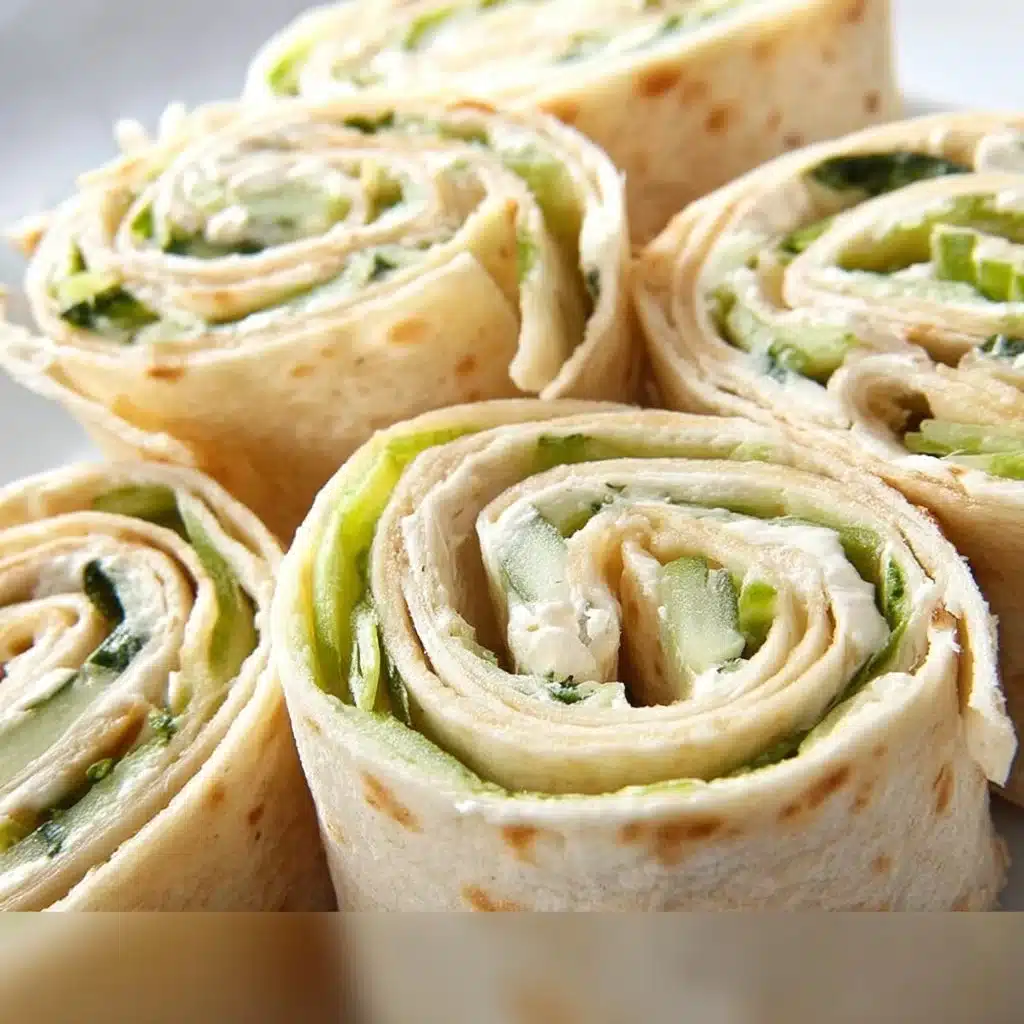 Cucumber and Dill Pinwheels