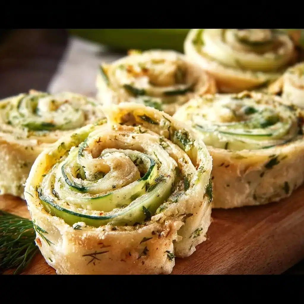 Cucumber and Dill Pinwheels