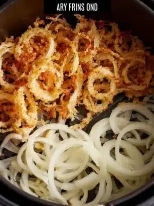 Follow this super easy recipe to prepare air fryer crispy onions 9 Easy air fryer recipe for crispy onions at home