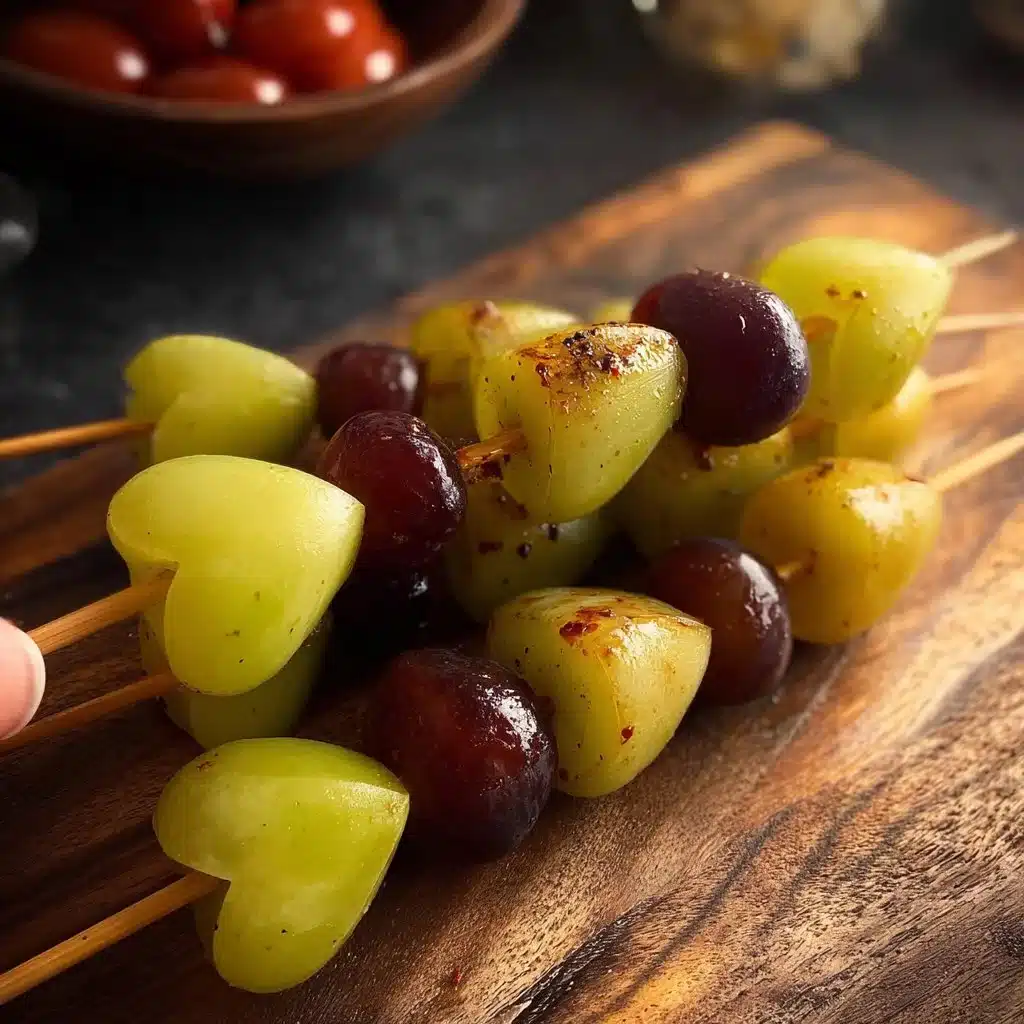 Fruit Skewers with Thompson Grapes