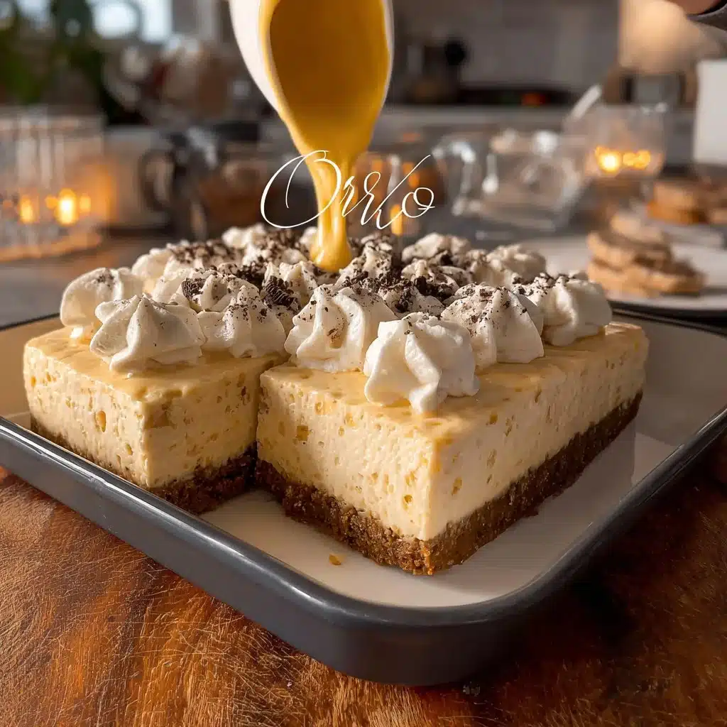 Golden Oreo Cheesecake Delight