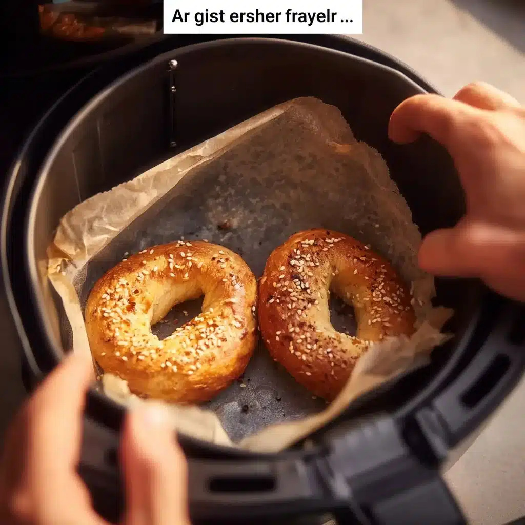 Keto Friendly Air Fryer Bagels