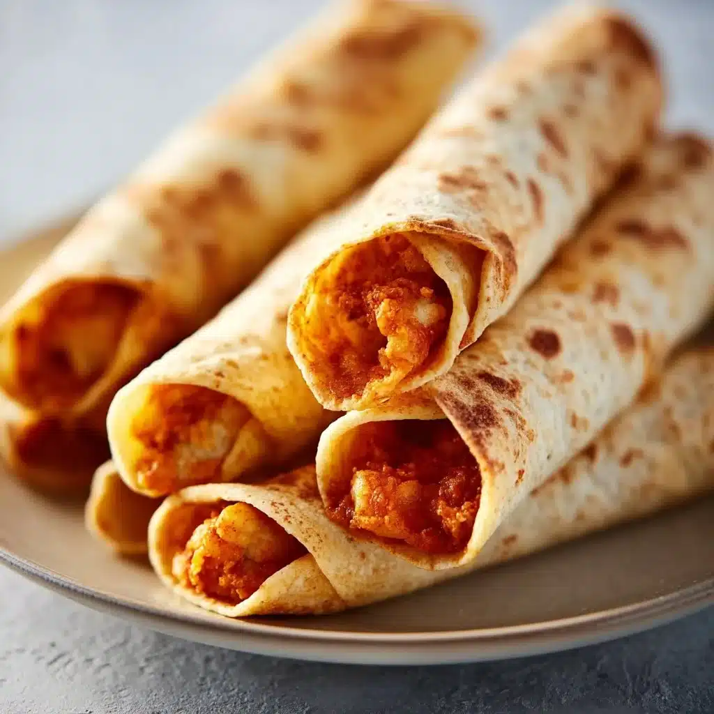 Kid-Friendly Homemade Air Fryer Chicken Taquitos