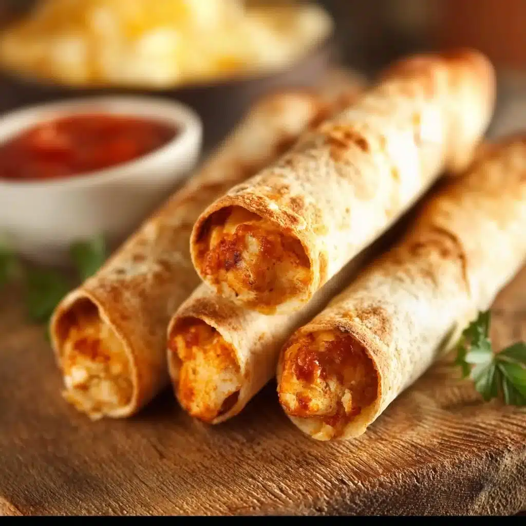 Kid-Friendly Homemade Air Fryer Chicken Taquitos