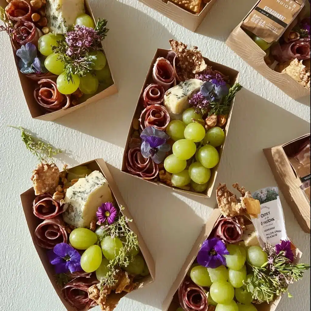 Mini Cheese Board Boats