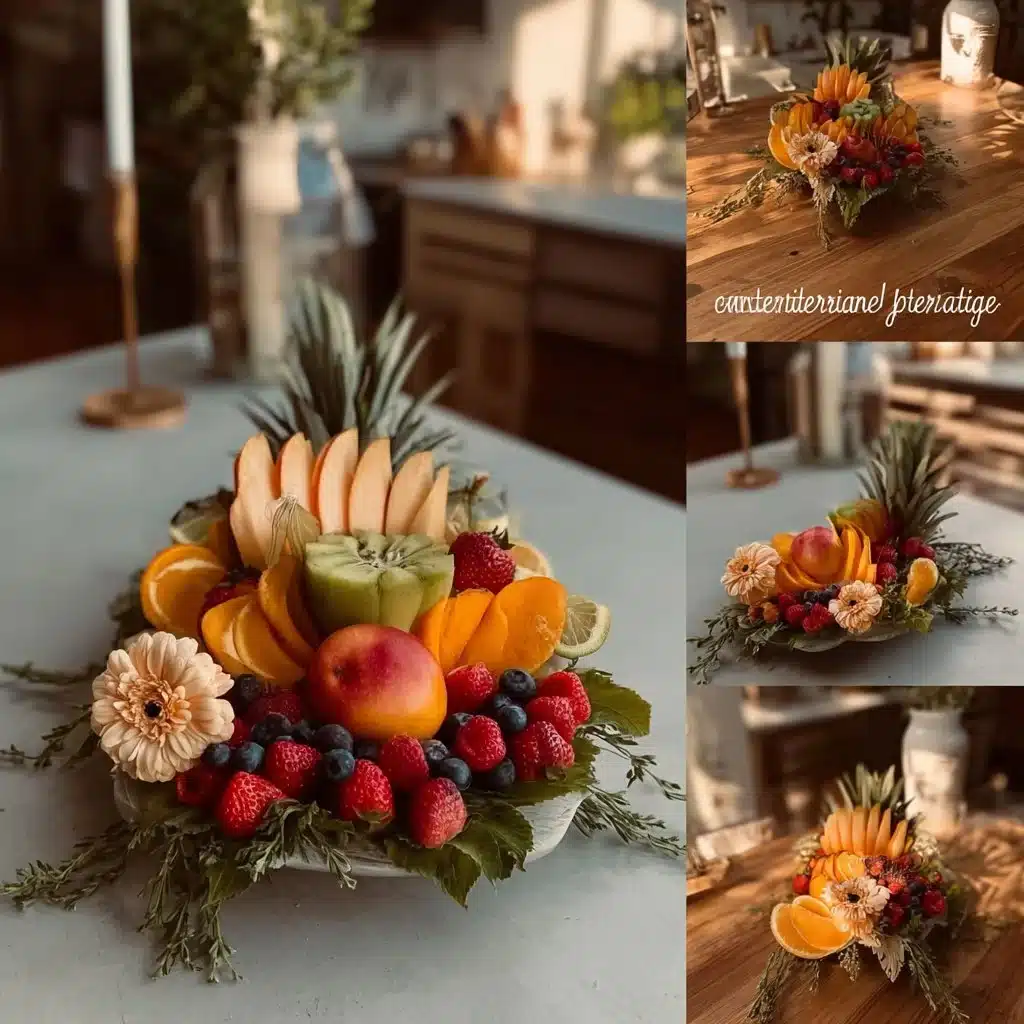 My Wedding Journey | Wedding Blog + Shop on Instagram: This centerpiece is beautiful AND tasteful (+ your guests won't stop talking about it...) #wedding #wedd… [Video] [Video] | Fruit platter designs, Fruit carving, Amazing food platters
