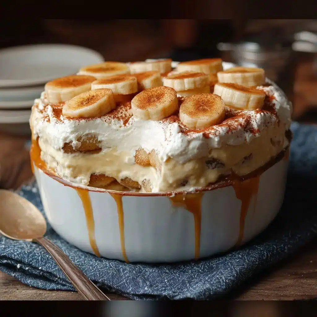 No Bake Banana Pudding Tiramisu