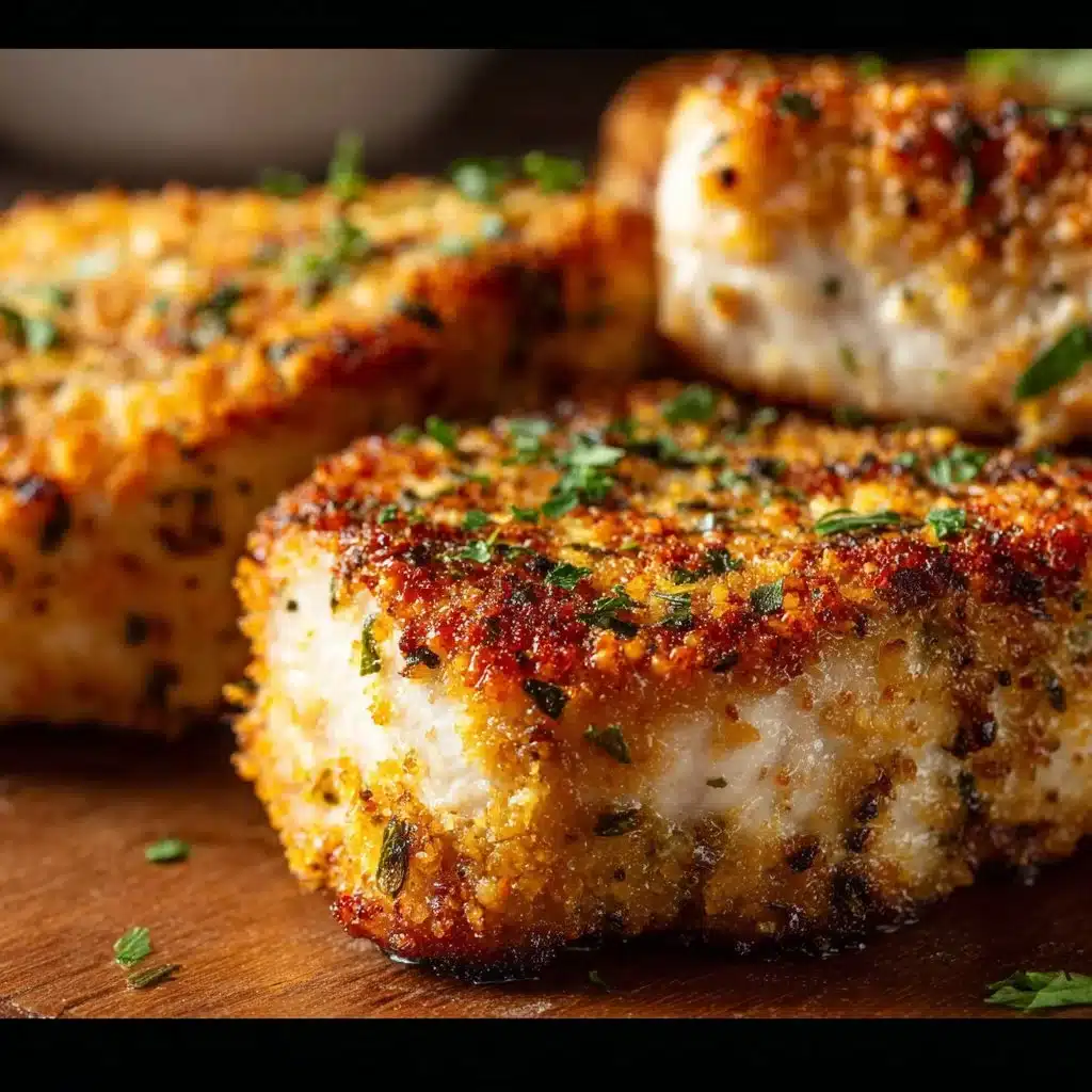 Parmesan Baked Pork Chops