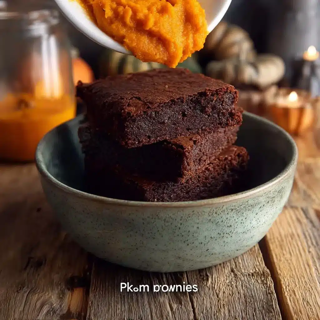 Pumpkin Brownies