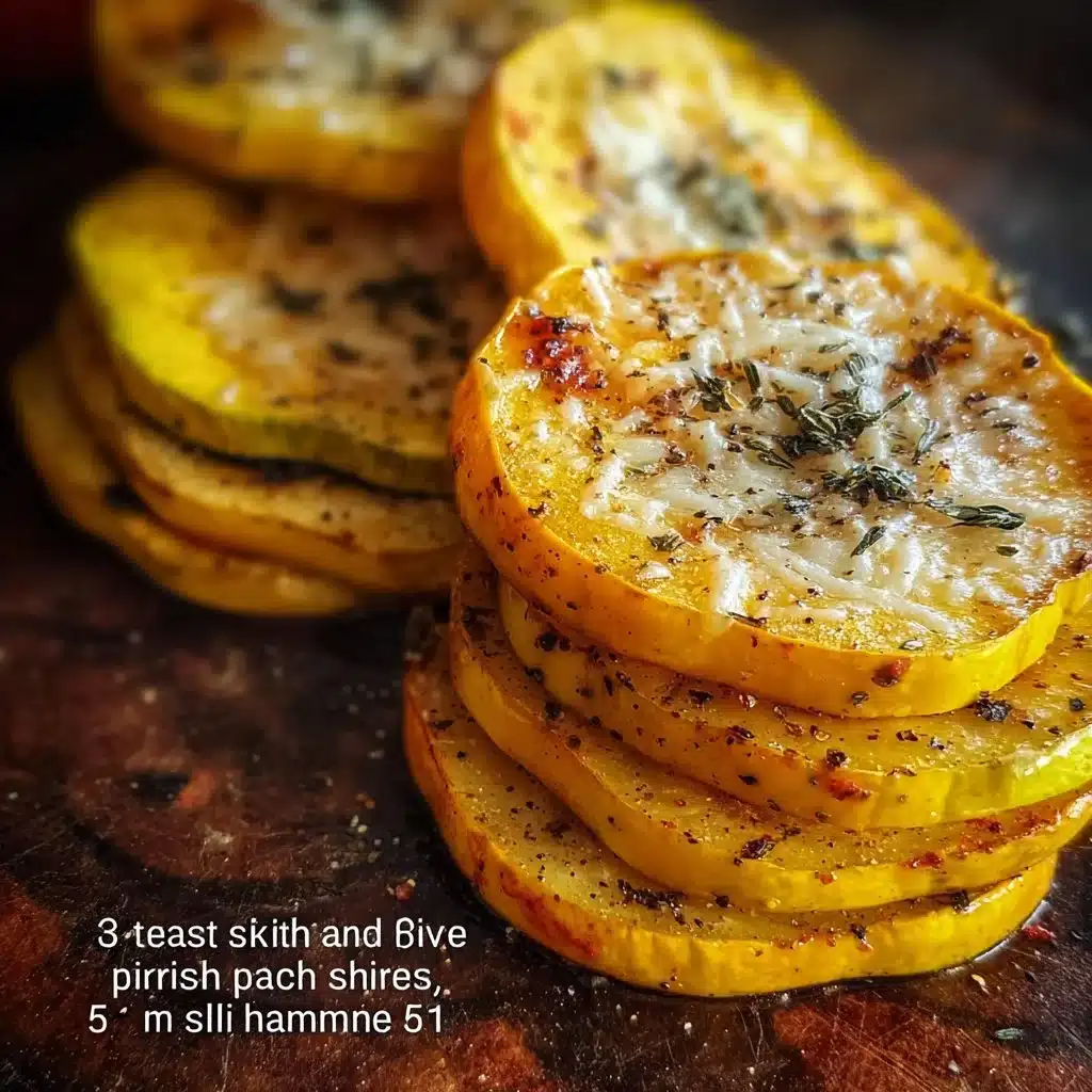 Roasted Thinly Sliced Squash