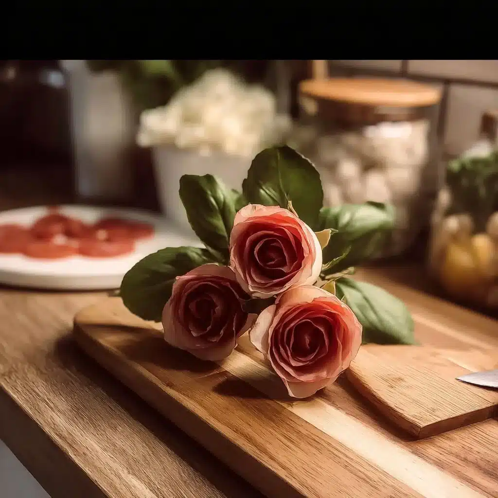 Rose decoration.