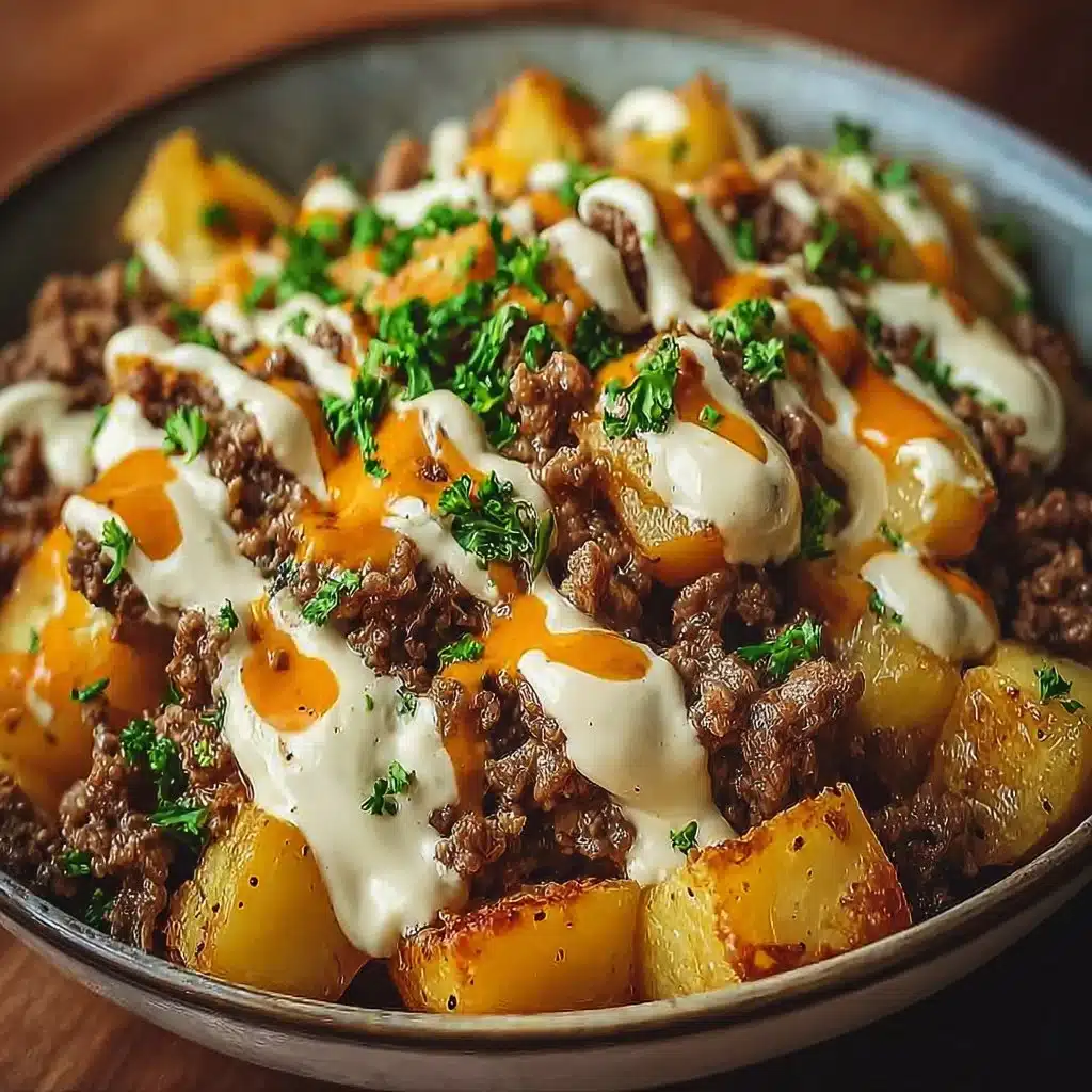 Savory Smash Burger Bowl: Indulge Guilt-Free Cravings