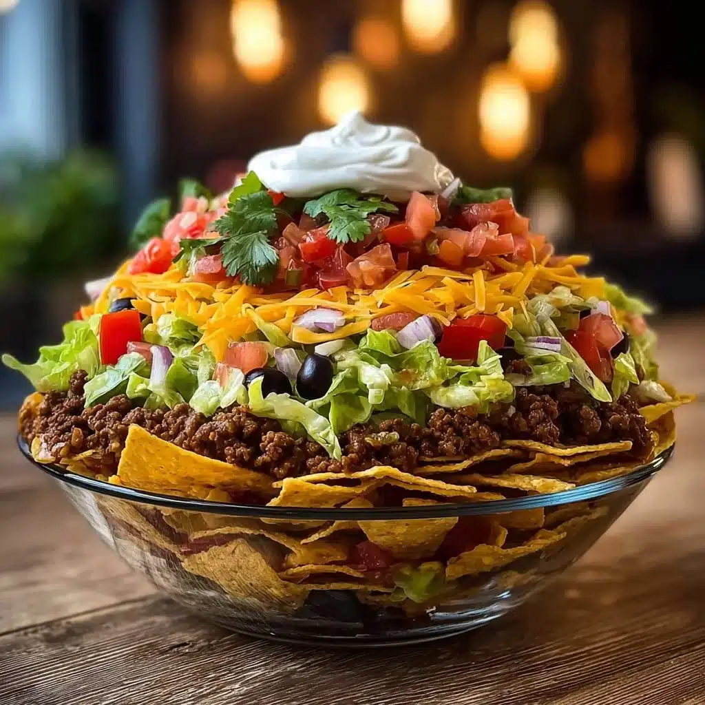 Seven-Layer Taco Salad