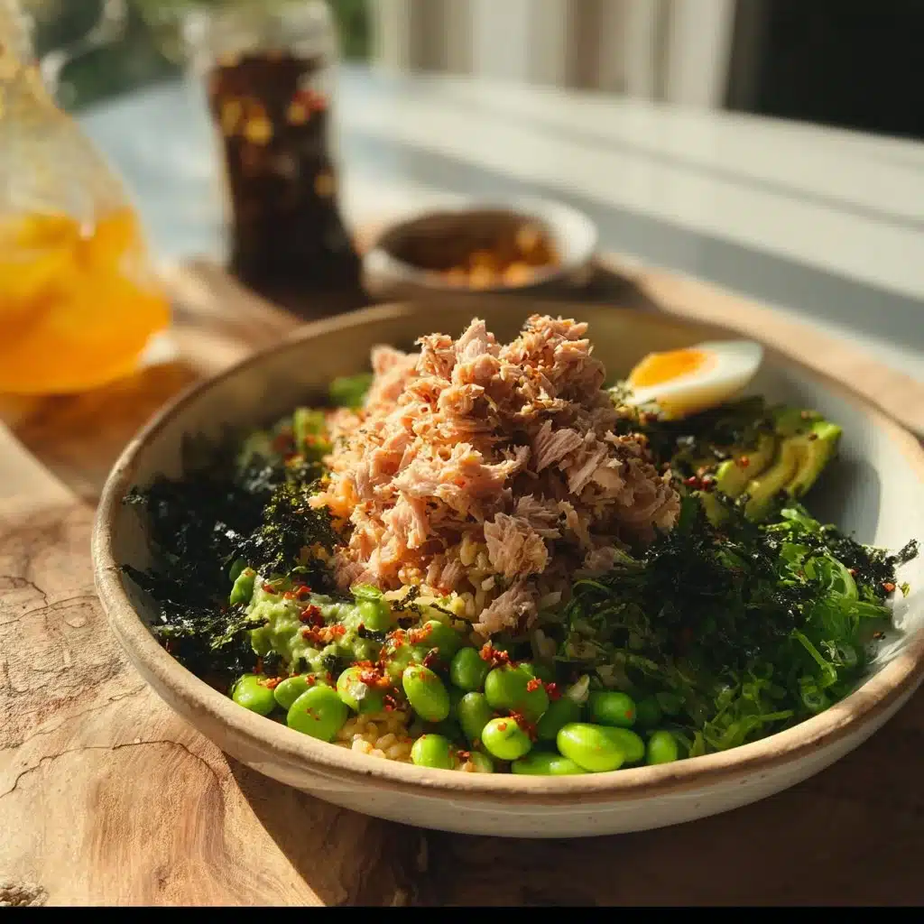 Spicy Tuna Crispy Rice Salad