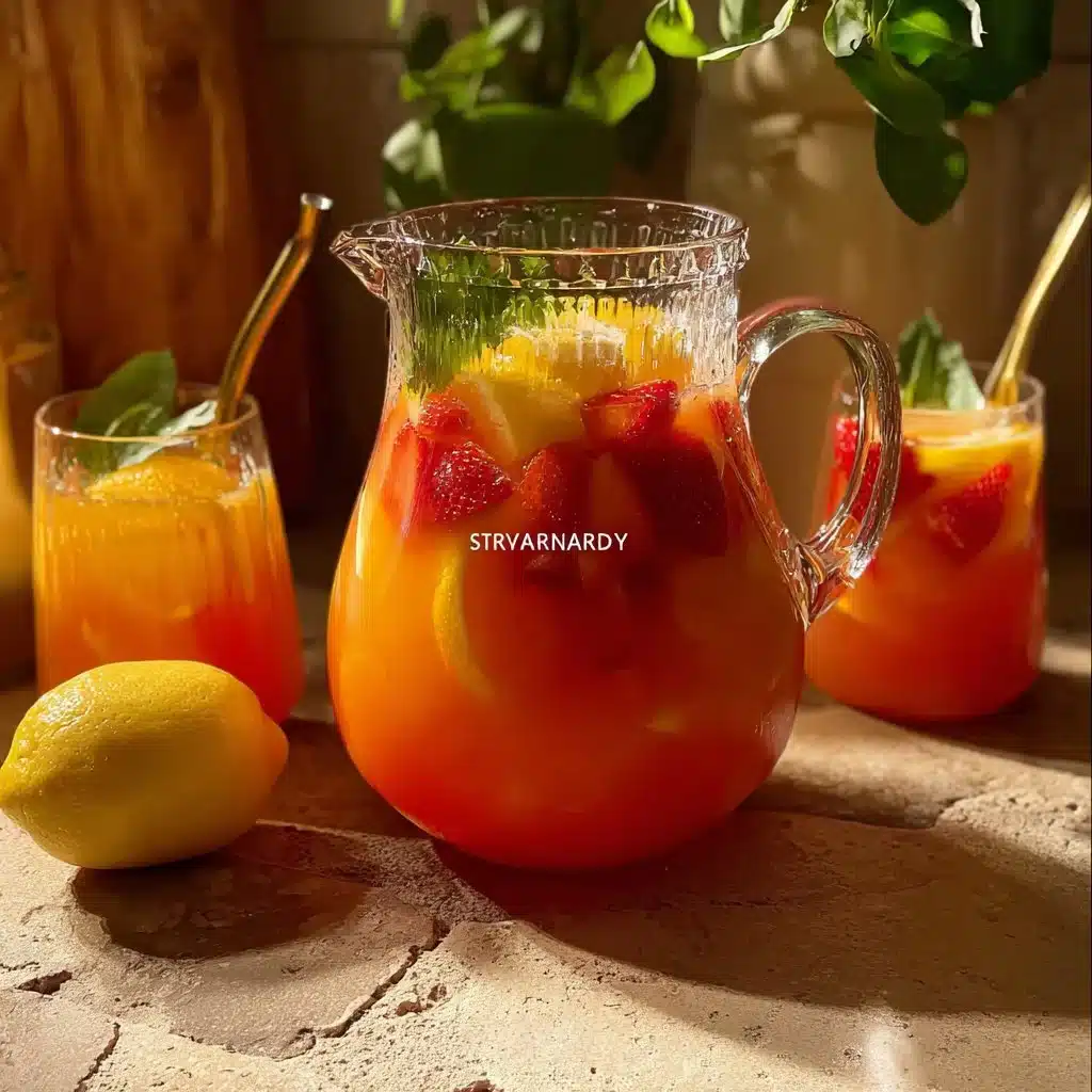 Strawberry Mango Lemonade