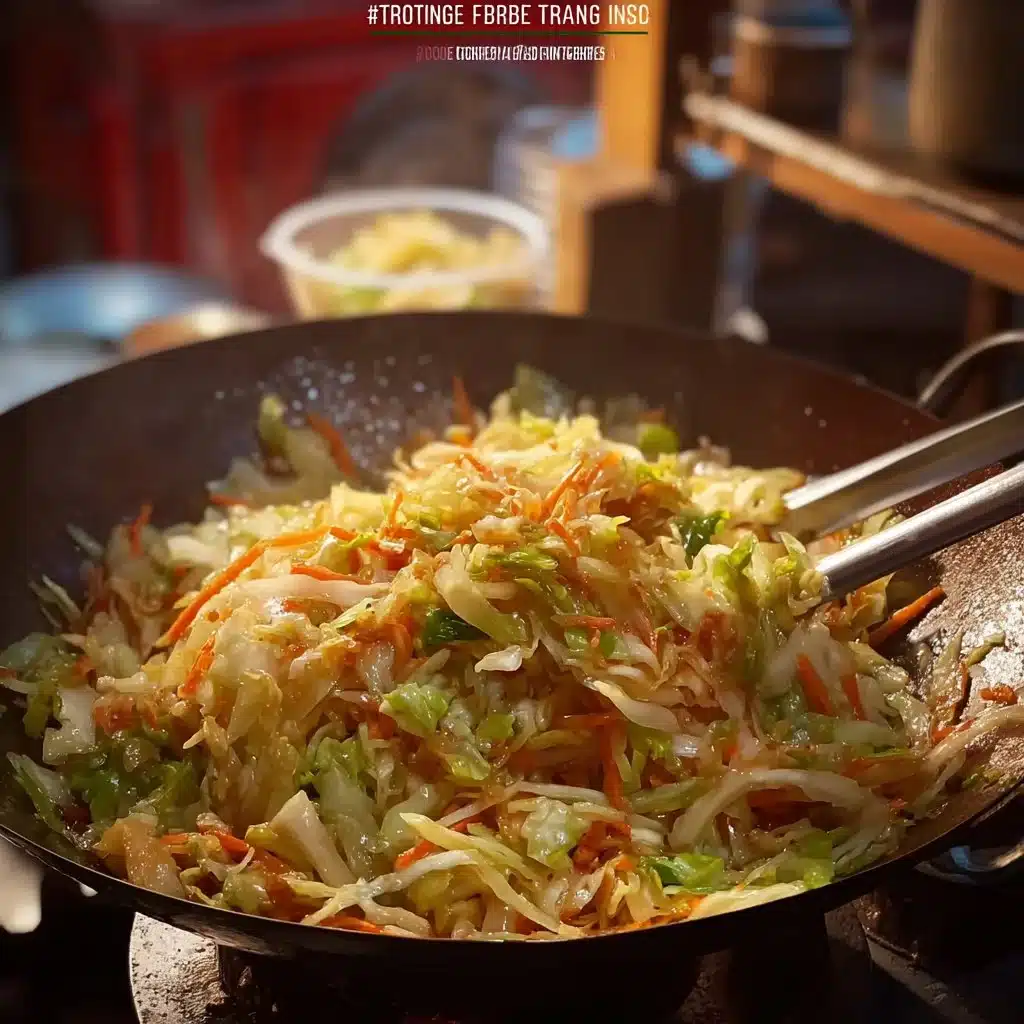 Sweet Chinese Stir Fry Cabbage