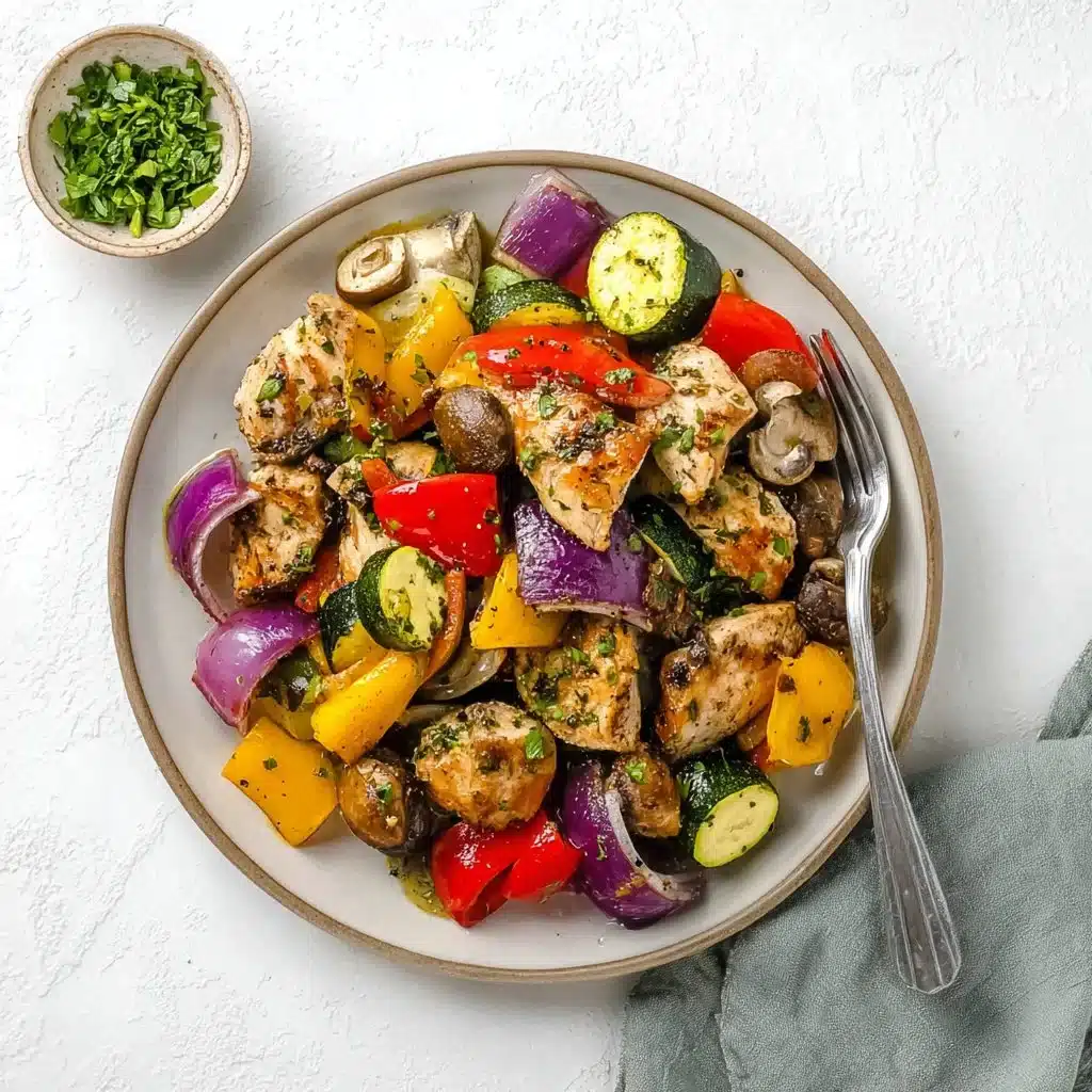 10 Minute Roasted Chicken and Vegetables - Air Fryer Recipe