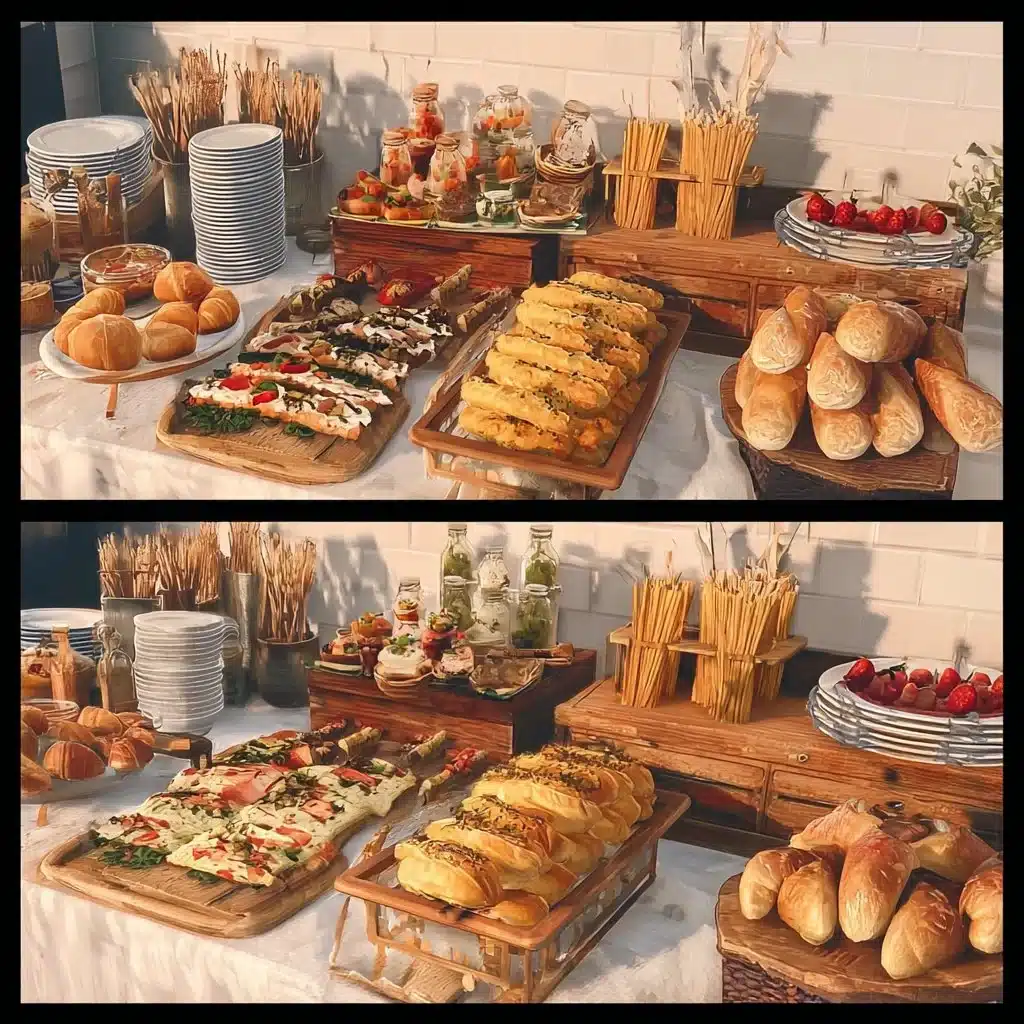 A buffet food parties inspiration 😍