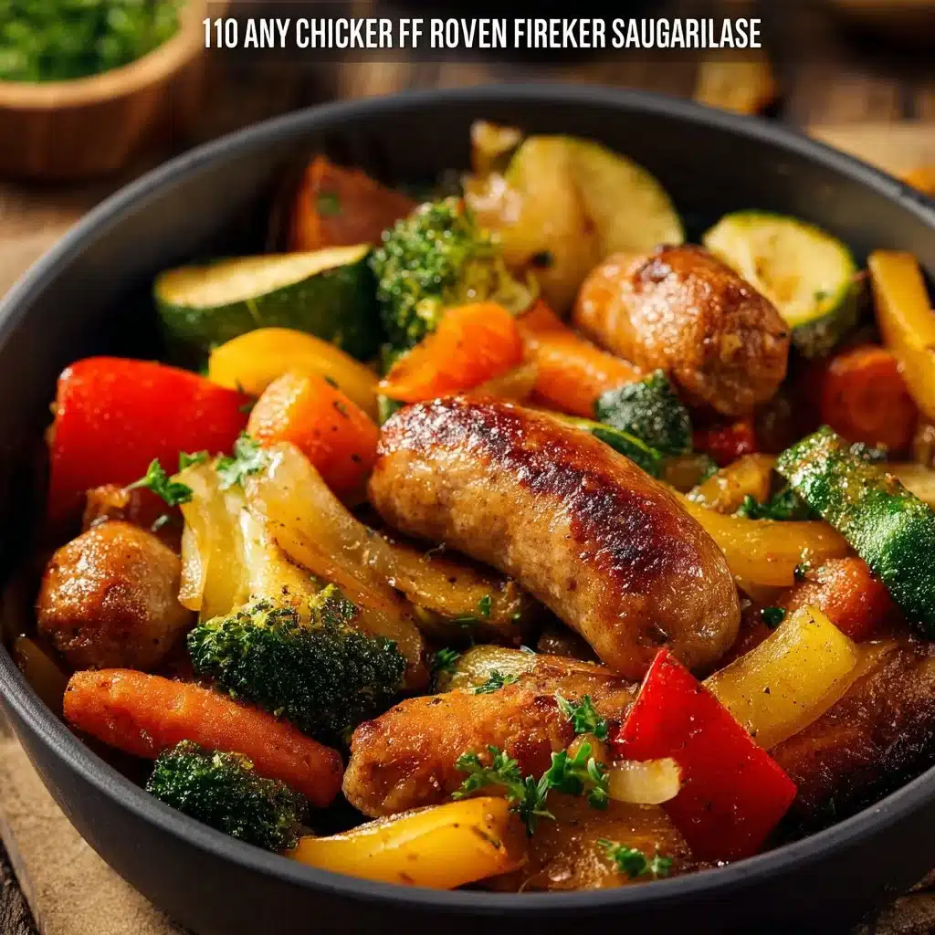 Air Fryer Chicken Sausage and Veggies: Quick and Delicious Meal Idea 10 Air Fryer Chicken Sausage and Veggies