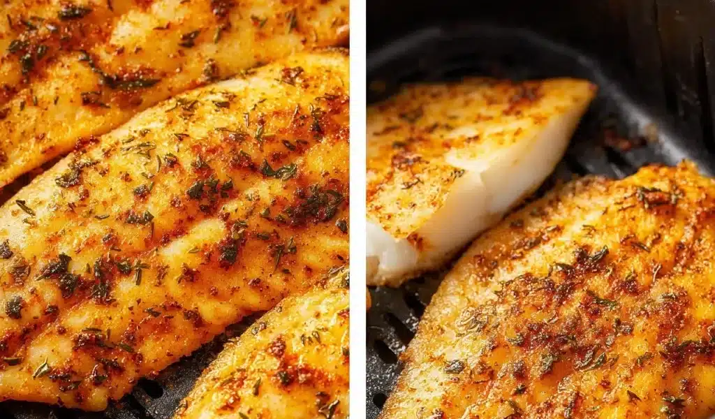 Air Fryer Tilapia Recipe: Healthy and Delicious in Under 15 Minutes 8 Delicious air fryer tilapia fillets served with lemon and herbs