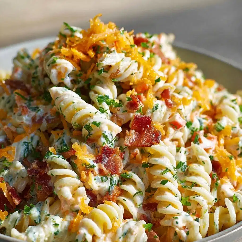 Bacon Ranch Pasta Salad