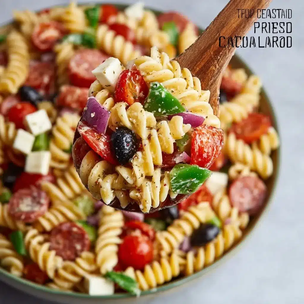 Classic Pasta Salad 9 Classic Pasta Salad
