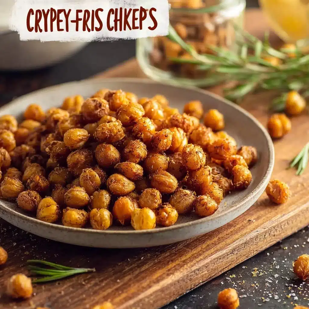Crispy Air Fryer Chickpeas Recipe: Quick and Delicious Snack 8 Crispy Air Fryer Chickpeas