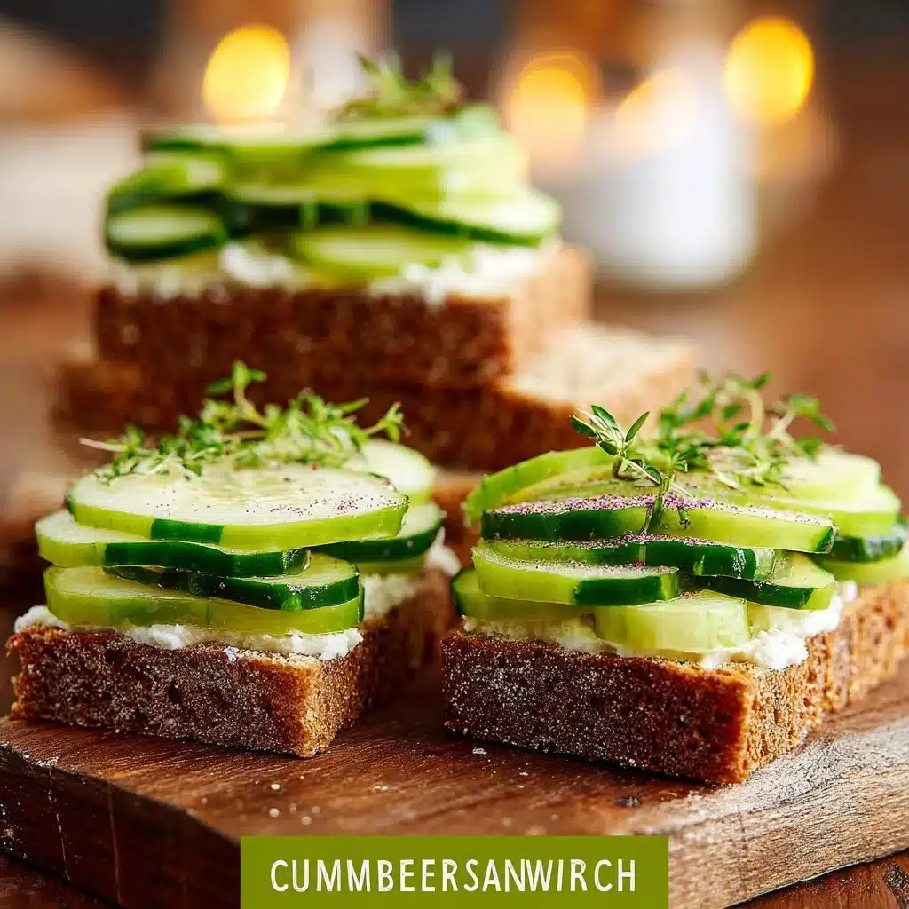 Cucumber Sandwiches Recipe: Refreshing and Easy Delight 10 Cucumber Sandwiches