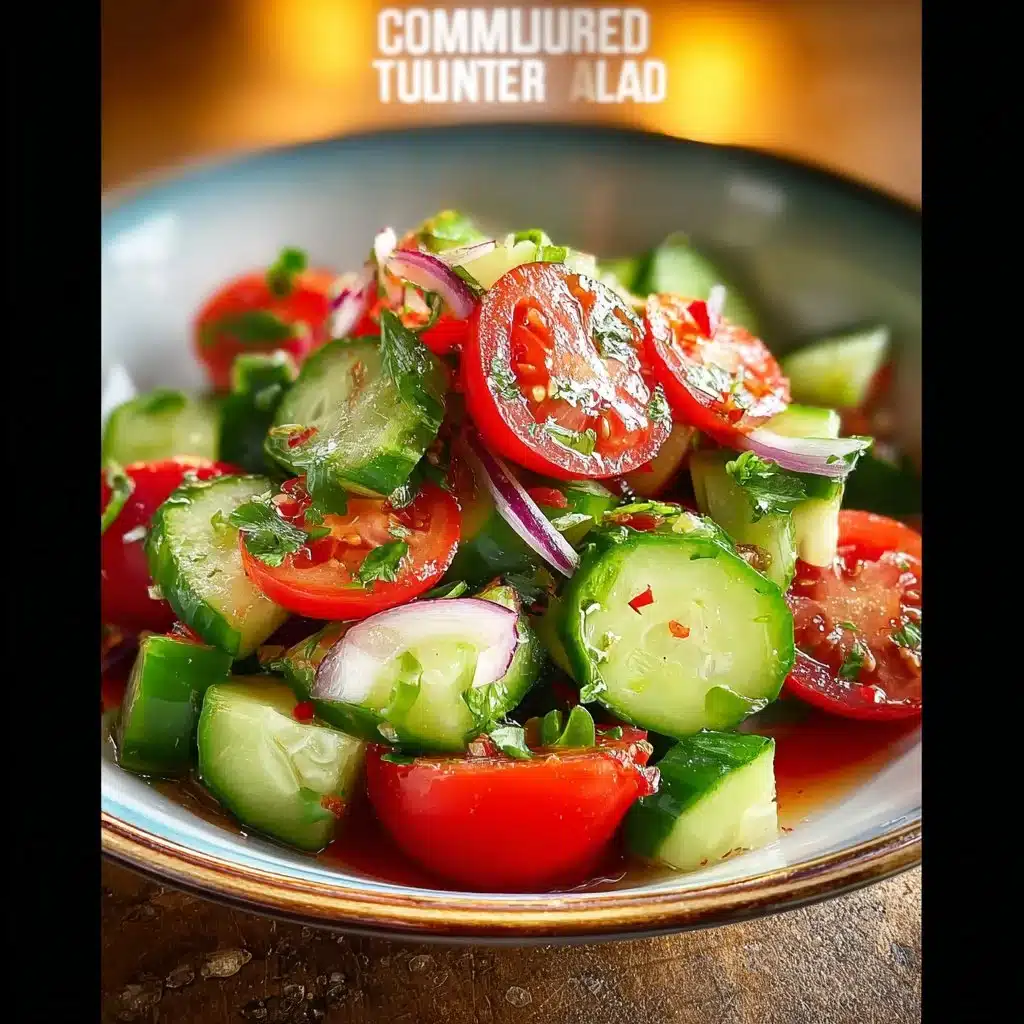 Cucumber Tomato Salad