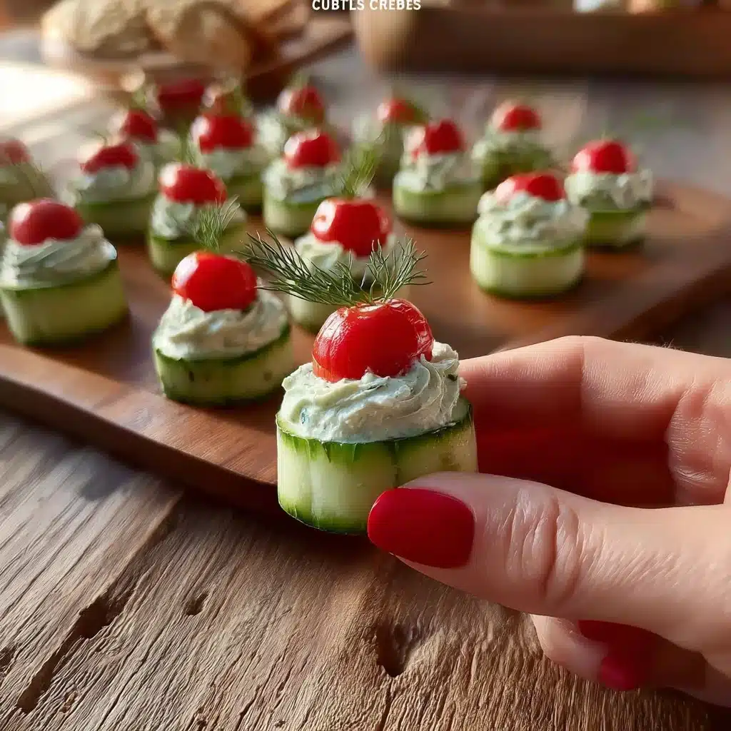 Delicious Cucumber Bites Appetizers | Charcuterie Appetizers, Amazing Food Platters, Party Snack Food