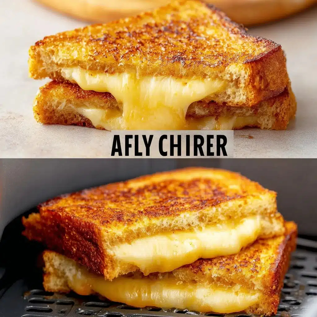 Easy Air Fryer Grilled Cheese Sandwich